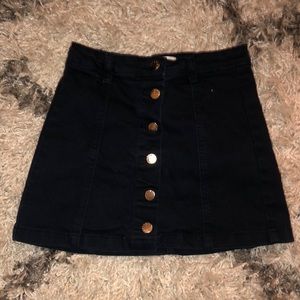 Forever 21 navy skirt